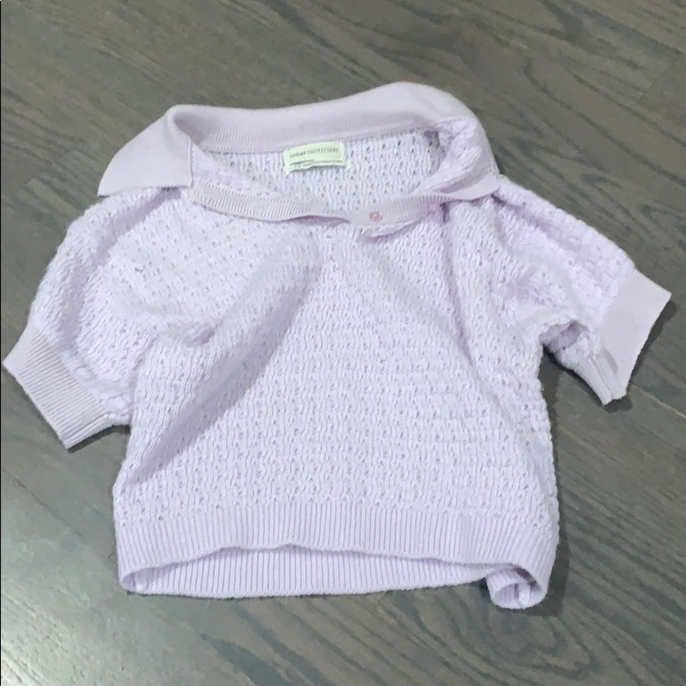 cropped sweater shirt